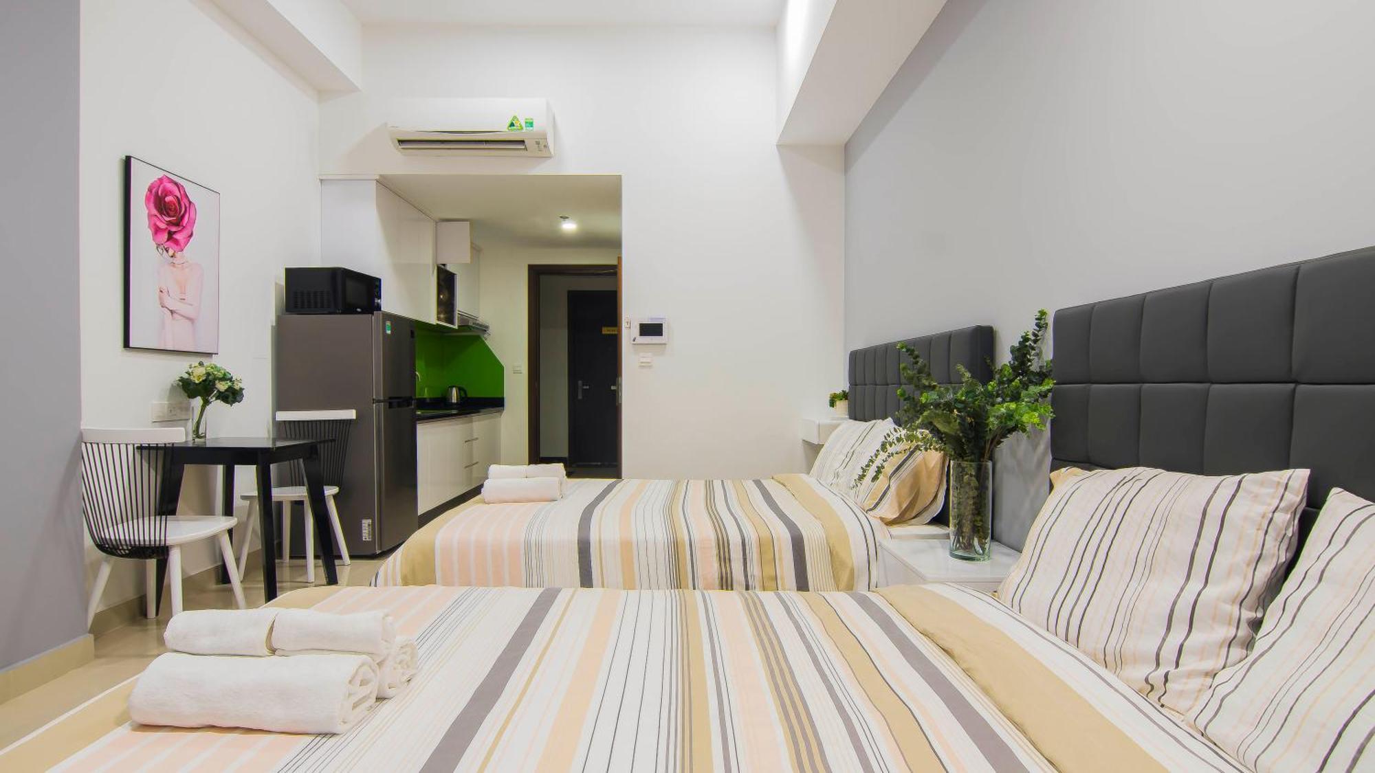Min' Apartment - Rivergate Residence Downtown Bui Vien - Free Pool 호치민 외부 사진
