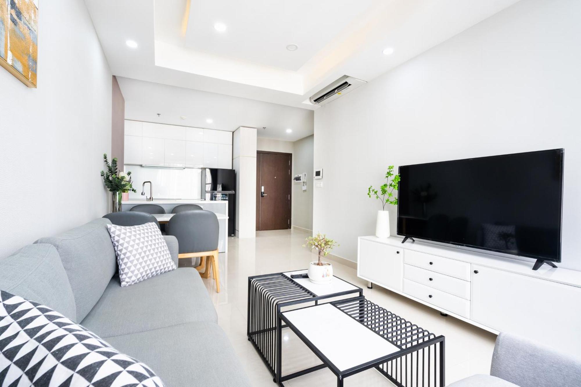 Min' Apartment - Rivergate Residence Downtown Bui Vien - Free Pool 호치민 외부 사진
