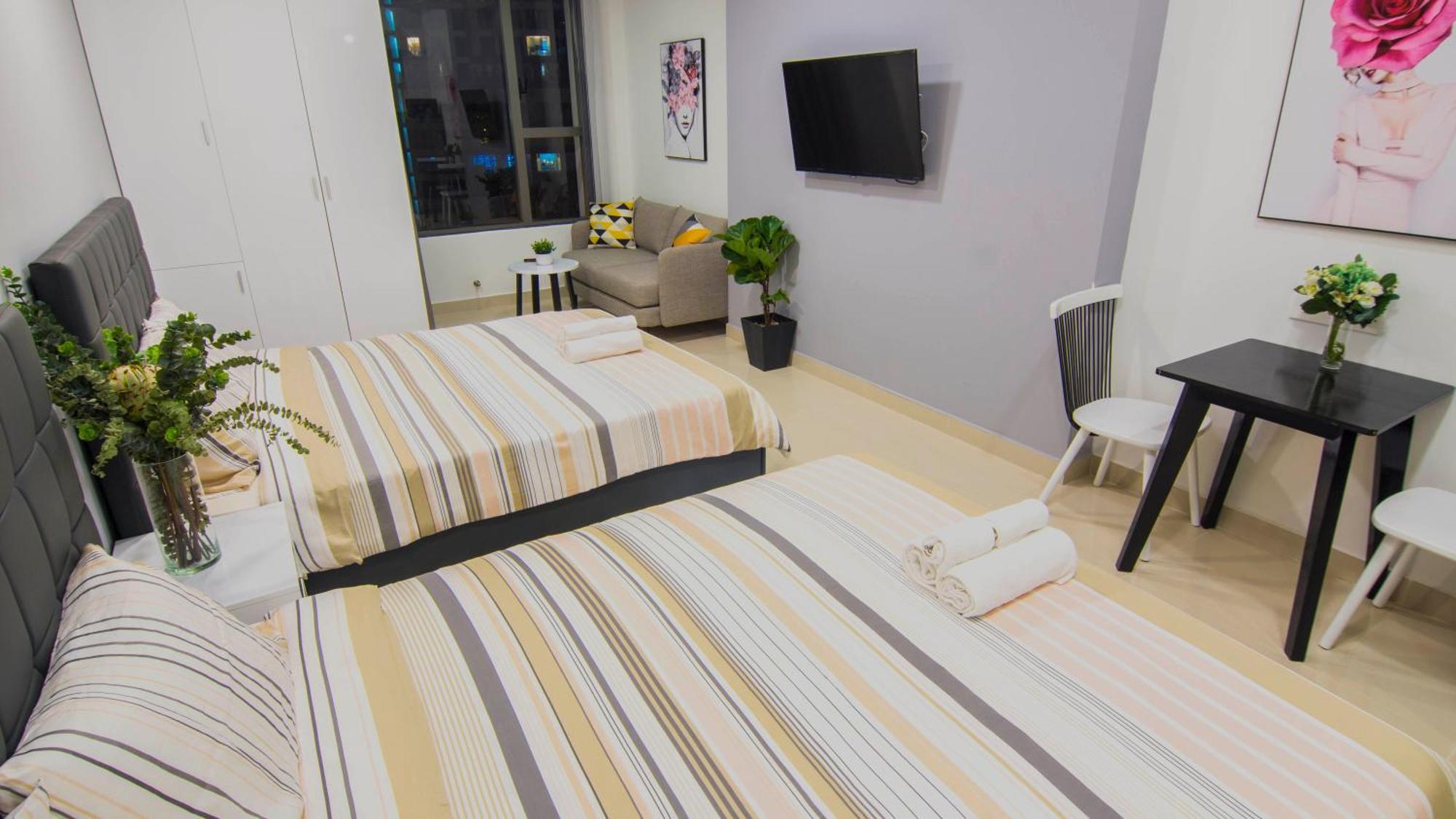 Min' Apartment - Rivergate Residence Downtown Bui Vien - Free Pool 호치민 외부 사진