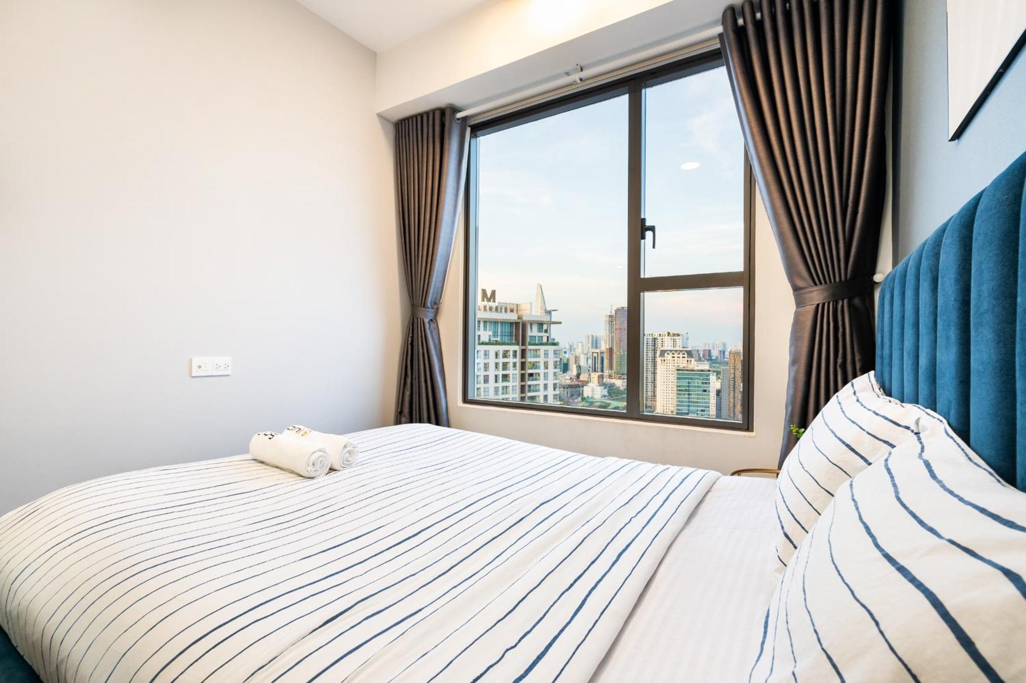 Min' Apartment - Rivergate Residence Downtown Bui Vien - Free Pool 호치민 외부 사진