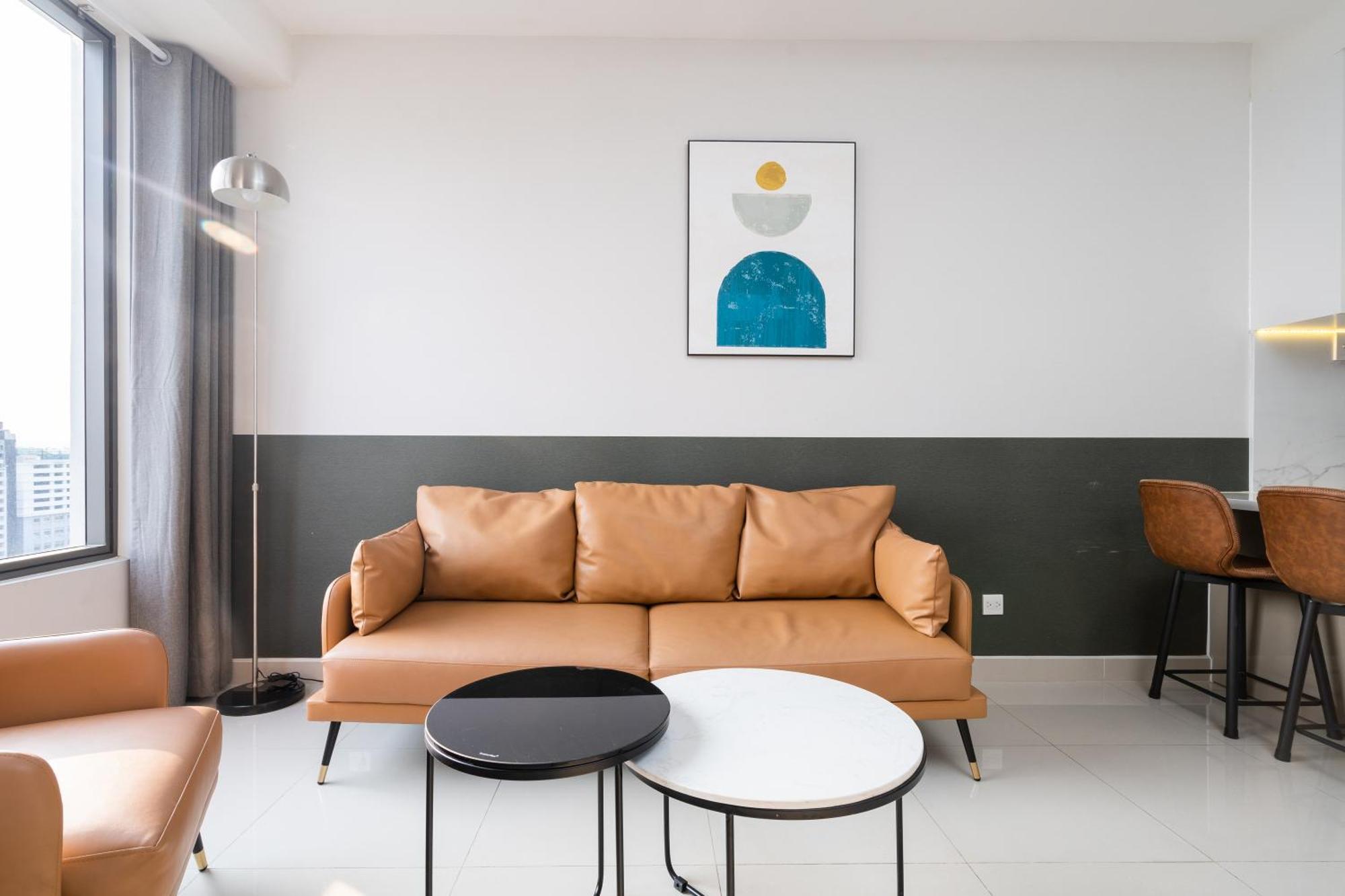 Min' Apartment - Rivergate Residence Downtown Bui Vien - Free Pool 호치민 외부 사진