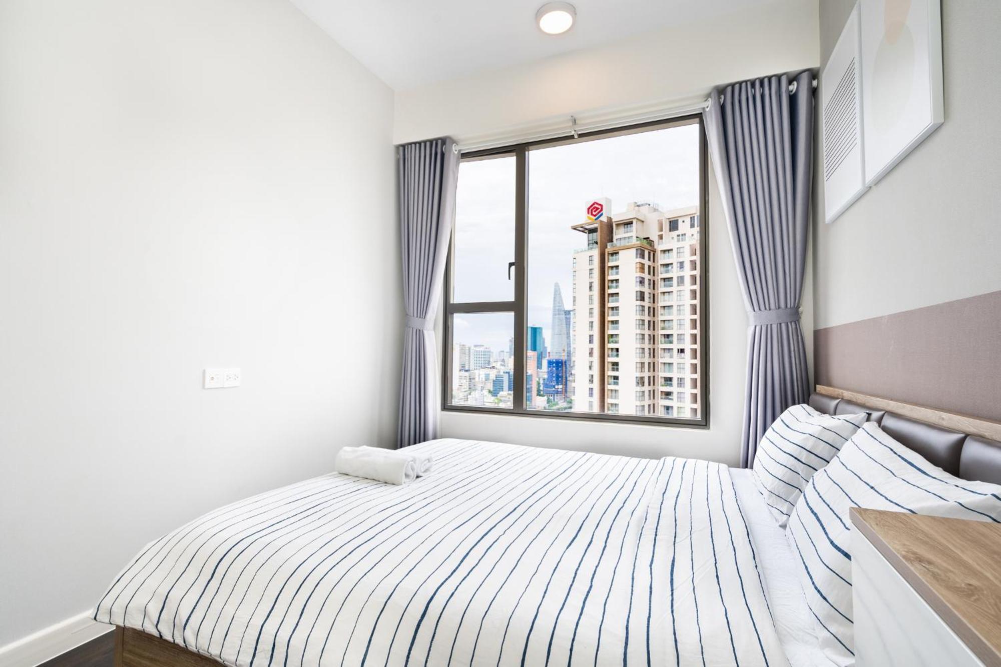 Min' Apartment - Rivergate Residence Downtown Bui Vien - Free Pool 호치민 외부 사진