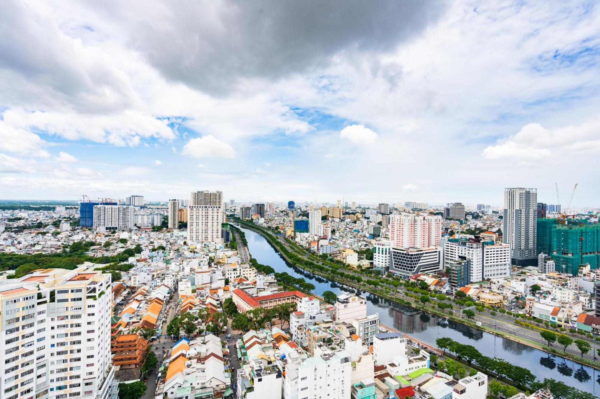 Min' Apartment - Rivergate Residence Downtown Bui Vien - Free Pool 호치민 외부 사진