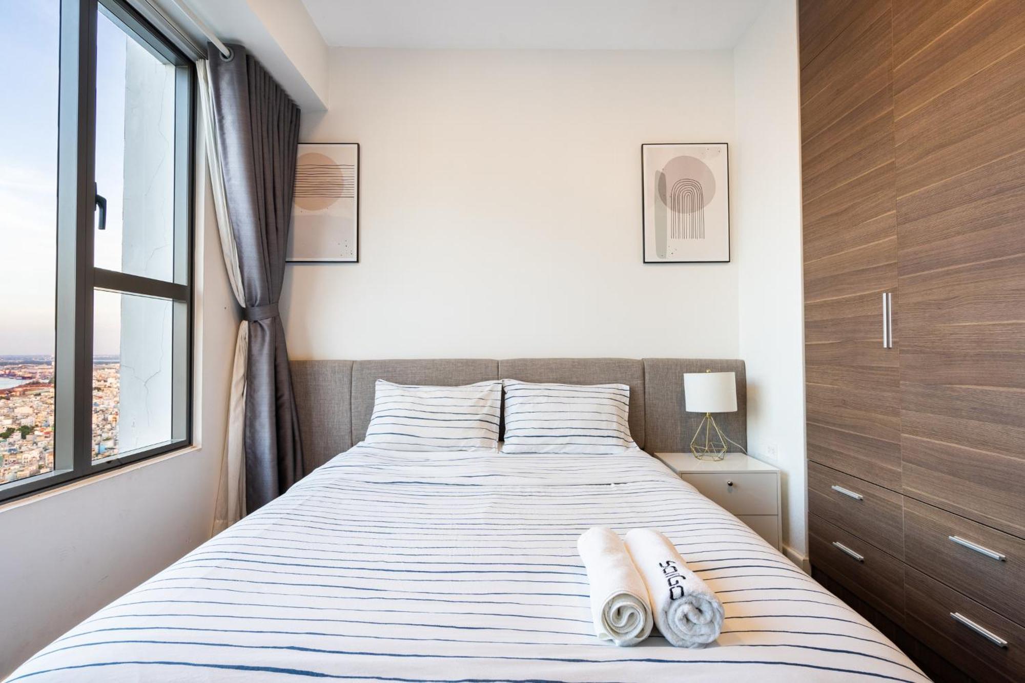 Min' Apartment - Rivergate Residence Downtown Bui Vien - Free Pool 호치민 외부 사진