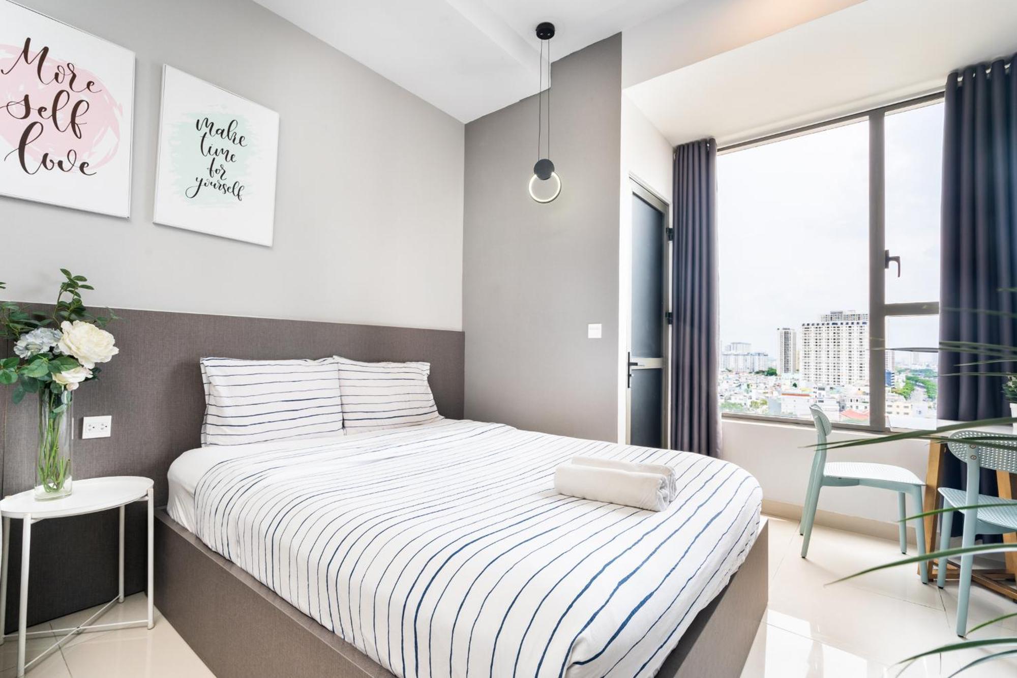 Min' Apartment - Rivergate Residence Downtown Bui Vien - Free Pool 호치민 외부 사진