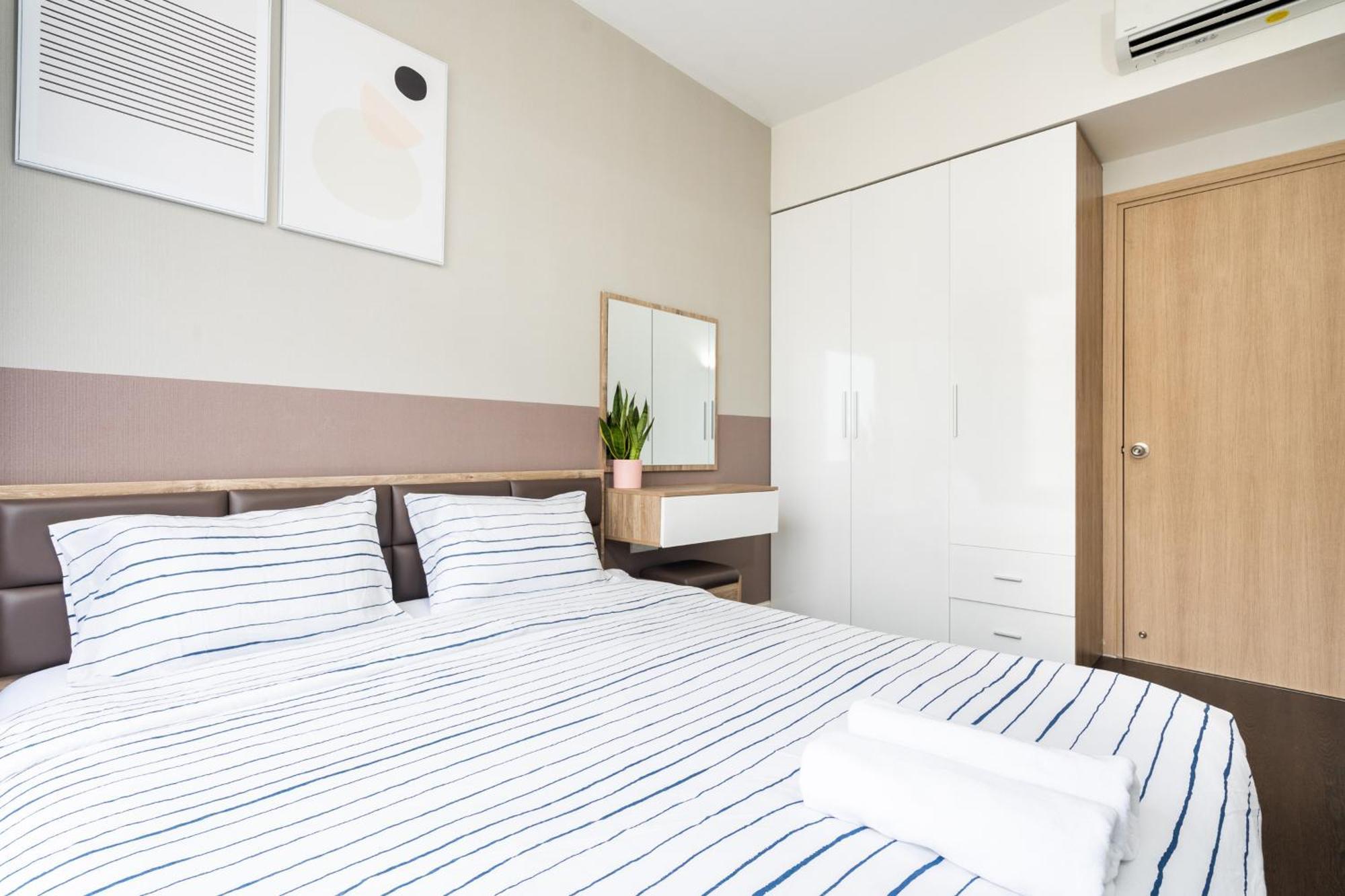 Min' Apartment - Rivergate Residence Downtown Bui Vien - Free Pool 호치민 외부 사진