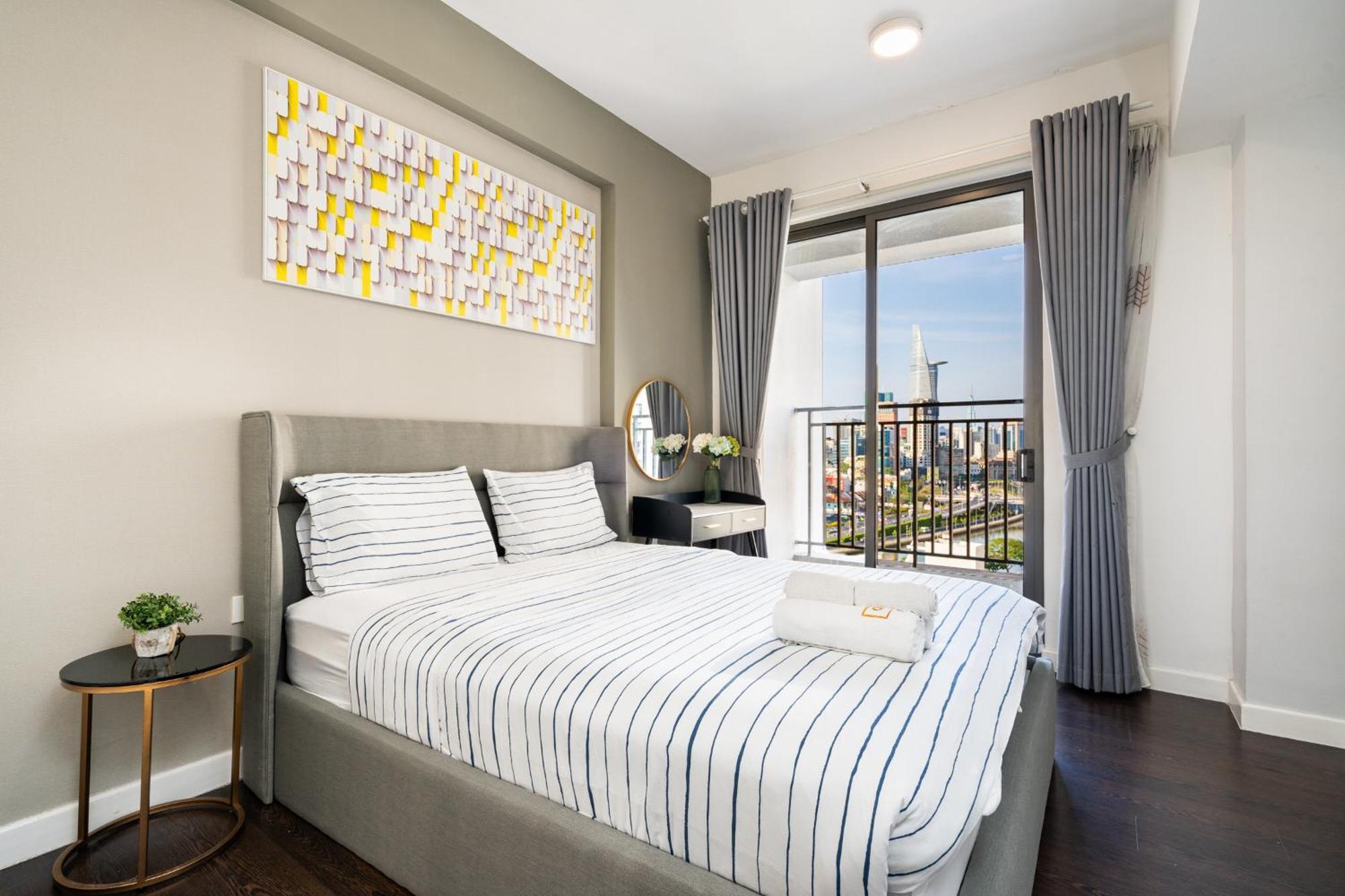 Min' Apartment - Rivergate Residence Downtown Bui Vien - Free Pool 호치민 외부 사진