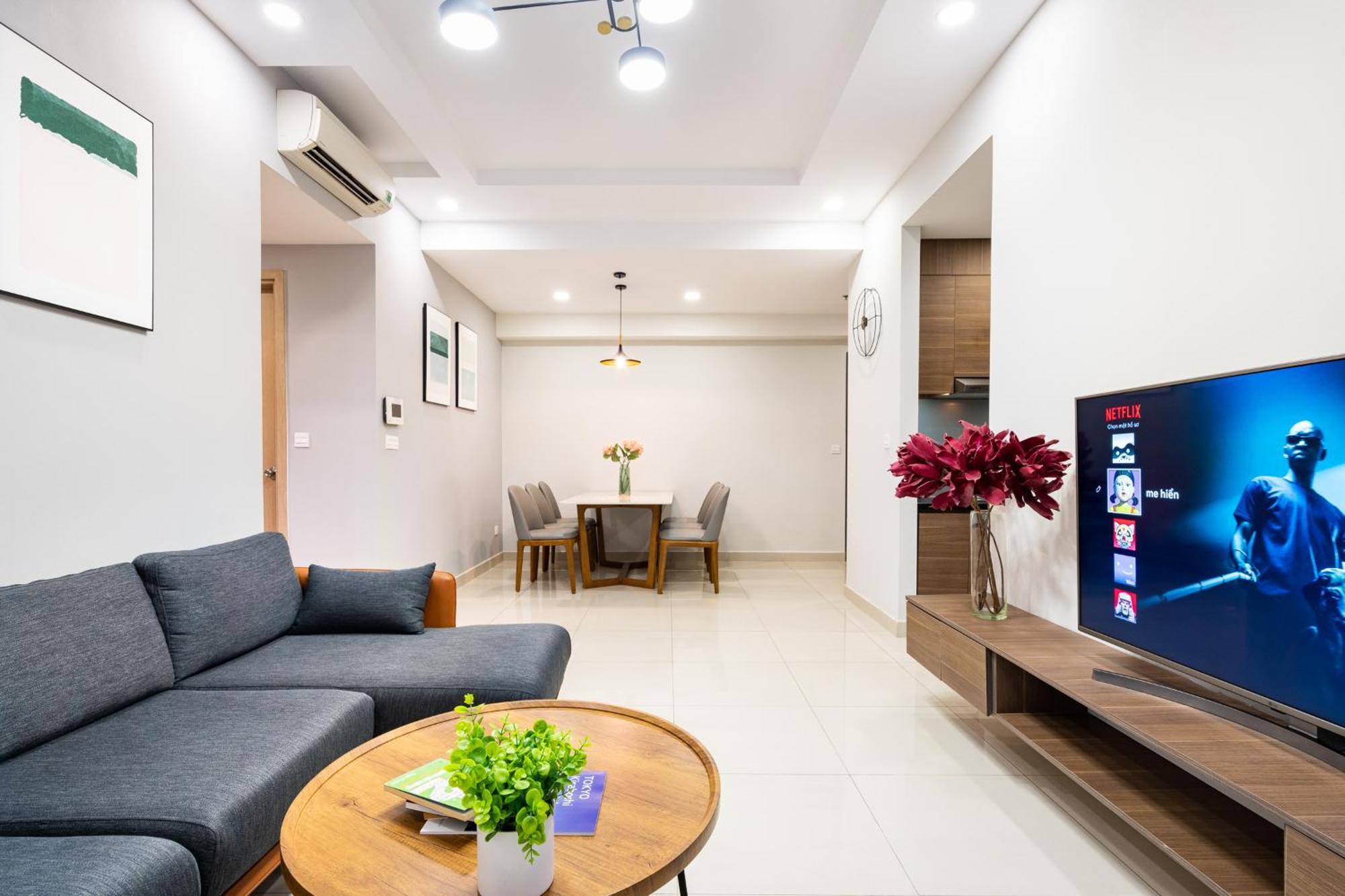 Min' Apartment - Rivergate Residence Downtown Bui Vien - Free Pool 호치민 외부 사진