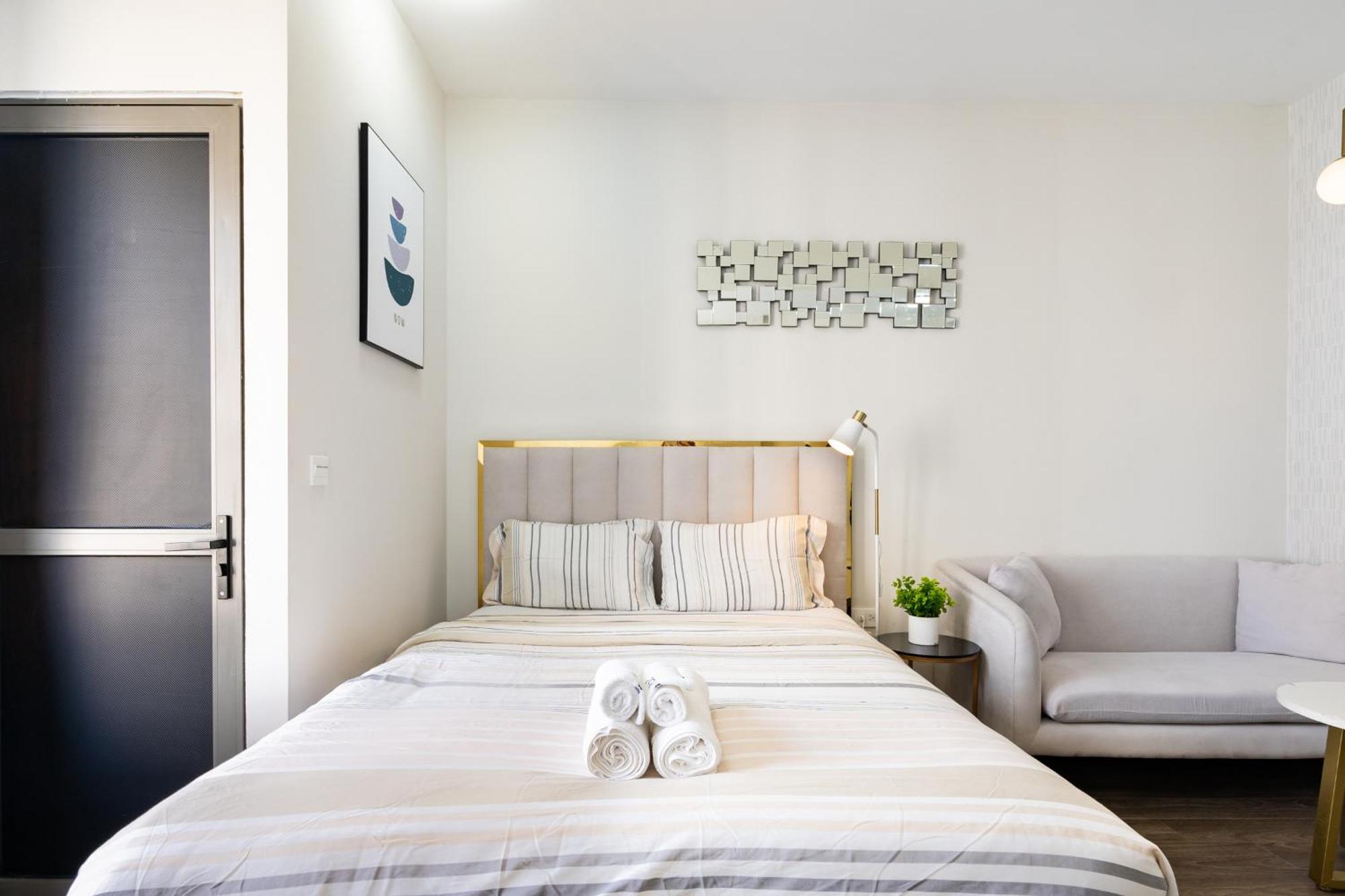 Min' Apartment - Rivergate Residence Downtown Bui Vien - Free Pool 호치민 외부 사진