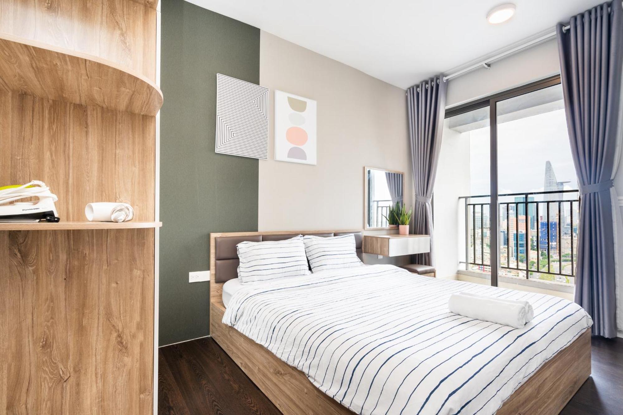 Min' Apartment - Rivergate Residence Downtown Bui Vien - Free Pool 호치민 외부 사진