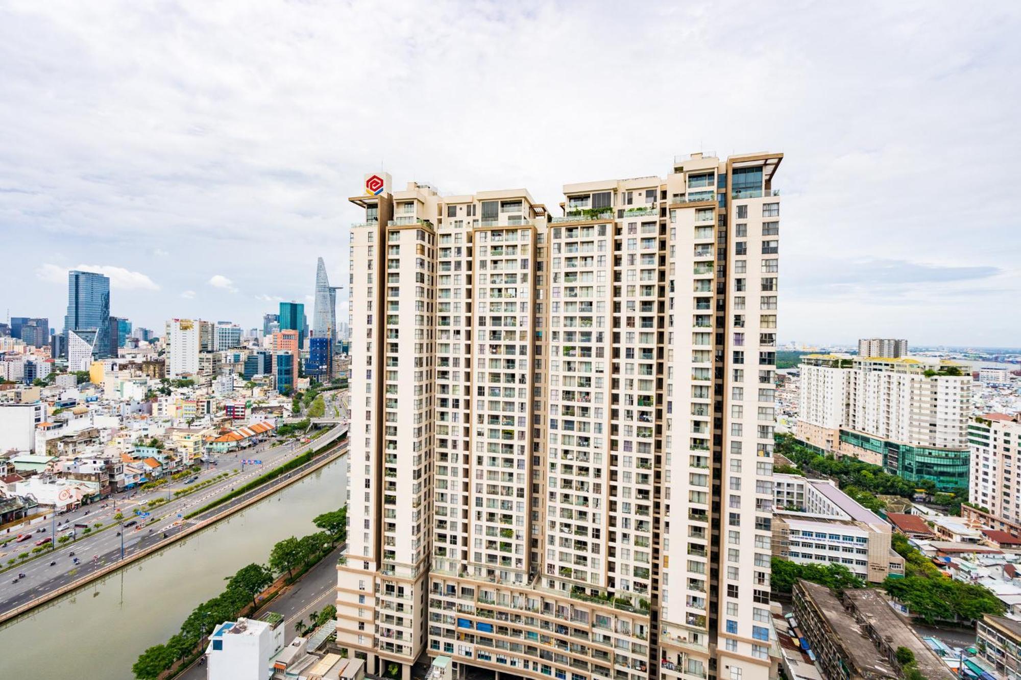 Min' Apartment - Rivergate Residence Downtown Bui Vien - Free Pool 호치민 외부 사진